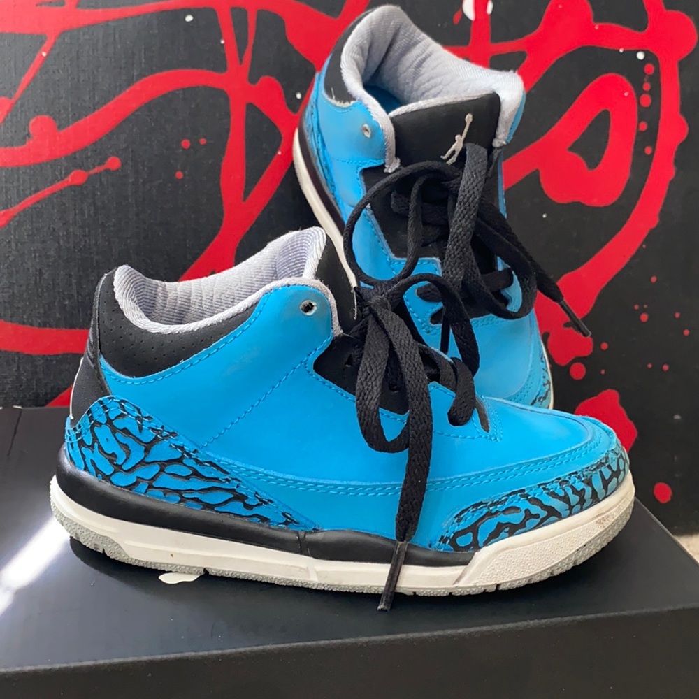 Nike Jordan 3 Retro - 9C - Powder Blue